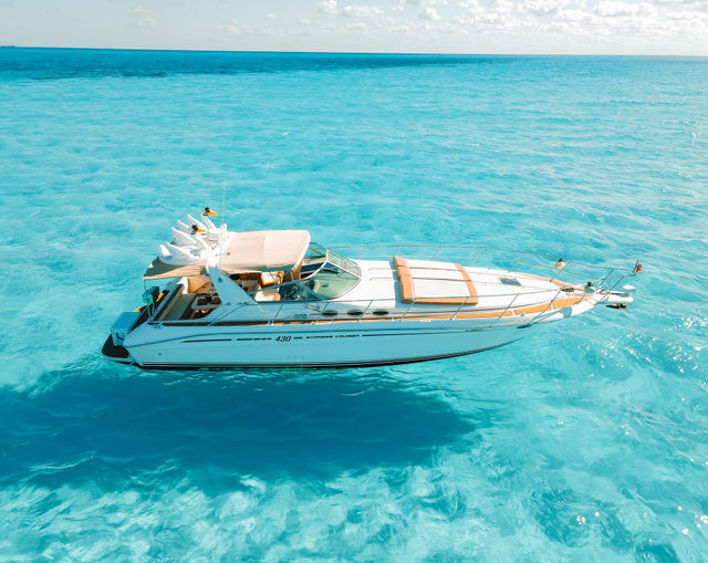 Isla Mujeres Luxury Yacht Day: Premium Private Boat Experience (46ft) image 4