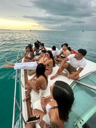 Private 55ft Luxury Yacht Experience to Isla Mujeres (6-8 Hours, All Inclusive) image 3