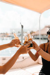 Isla Mujeres Luxury Yacht Day: Premium Private Boat Experience (46ft) image 3