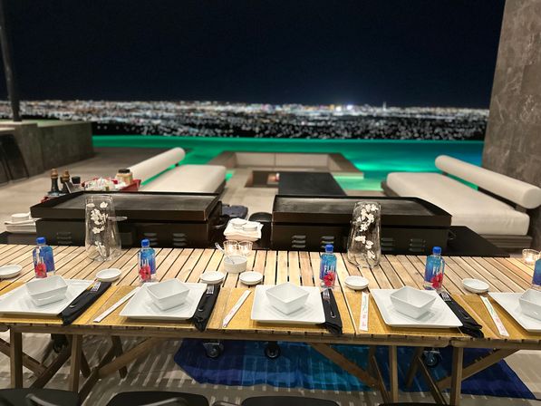 Private Hibachi Dinner Party Experience with Aesthetic Table Setup Included image 10