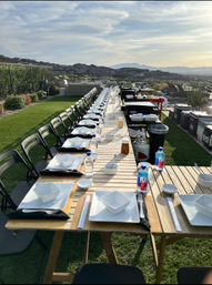 Private Hibachi Dinner Party Experience with Aesthetic Table Setup Included image 13