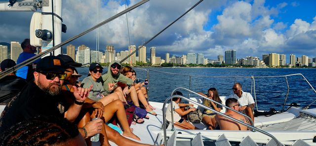 Waikiki Sunset Cruise: Bachelorette and Birthday Parties image 3