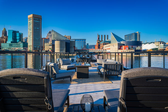 Luxury Houseboat - Rooftop - Inner Harbor Skyline Views image 15