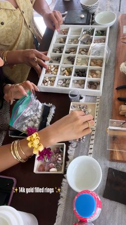 The Mermaid Den: Beachy Open-Air Metalsmithing Workshops with Free Bevvys image 21