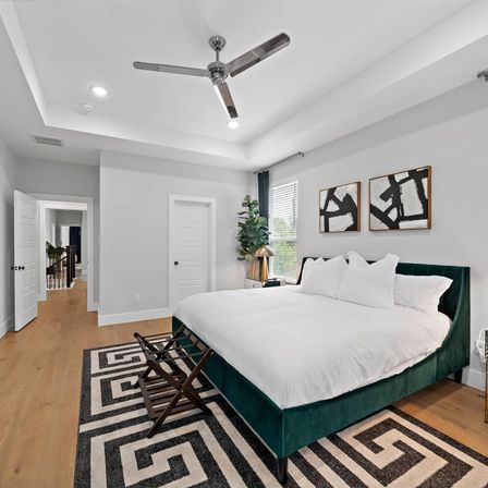 The Black House: Downtown Escape with Hot Tub, Chef, Stylish Decor, Massage & Mixology Class image 22