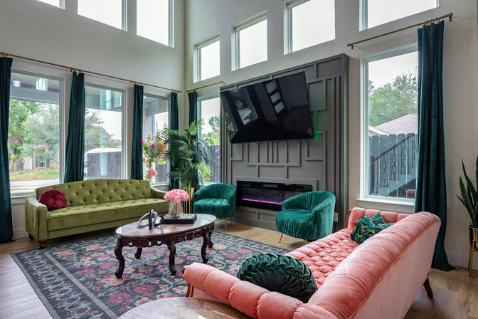 The Garden of Eden HTX: Insta-Worthy Home with Game Room, Hot Tub, Private Chef, Massage & Mixology Class image 1