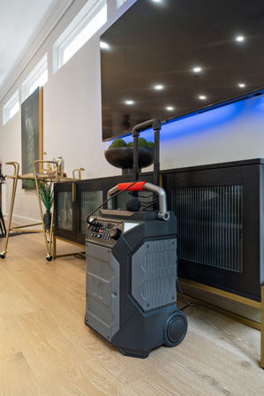 The Black House: Downtown Escape with Hot Tub, Chef, Stylish Decor, Massage & Mixology Class image 50