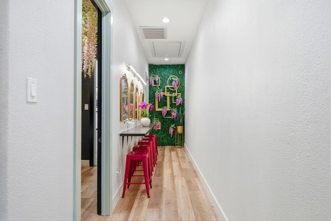 Bloom House: Floral-Themed Downtown Home with Hot Tub, Chef, Massage & Mixology Class image 56