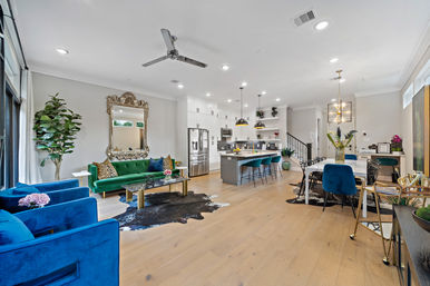 The Black House: Downtown Escape with Hot Tub, Chef, Stylish Decor, Massage & Mixology Class image 15