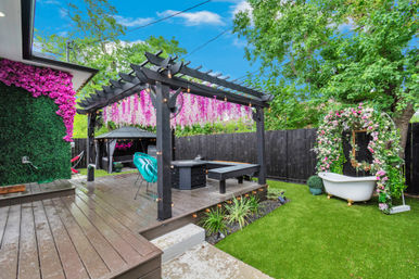 Bloom House: Floral-Themed Downtown Home with Hot Tub, Chef, Massage & Mixology Class image 57