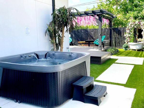 Bloom House: Floral-Themed Downtown Home with Hot Tub, Chef, Massage & Mixology Class image 59