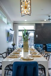 The Black House: Downtown Escape with Hot Tub, Chef, Stylish Decor, Massage & Mixology Class image 6