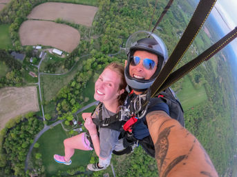 Skydiving Over The Poconos Mountains image 5