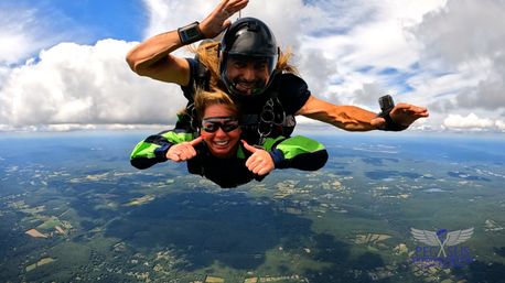 Skydiving Over The Poconos Mountains image 25