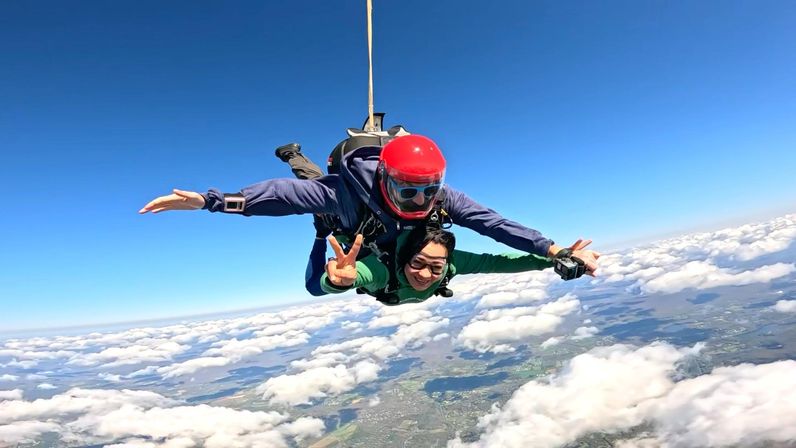 Skydiving Over The Poconos Mountains image 28