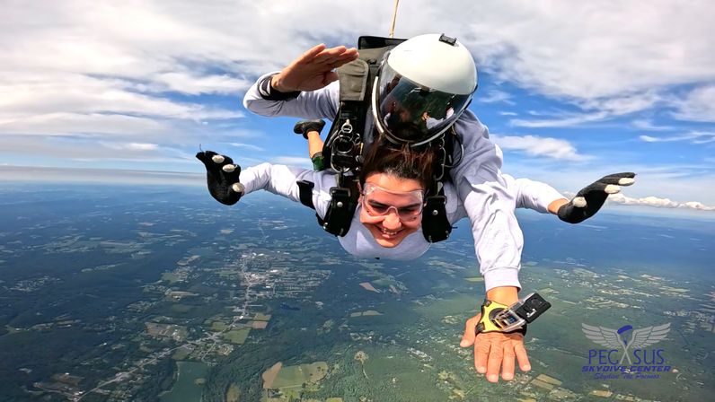 Skydiving Over The Poconos Mountains image 14