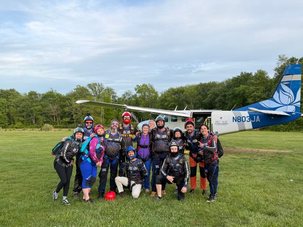 Skydiving Over The Poconos Mountains image 16