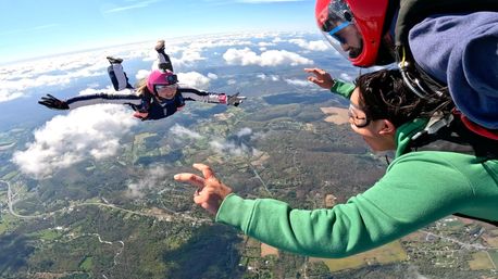 Skydiving Over The Poconos Mountains image 27