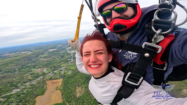 Skydiving Over The Poconos Mountains image 20