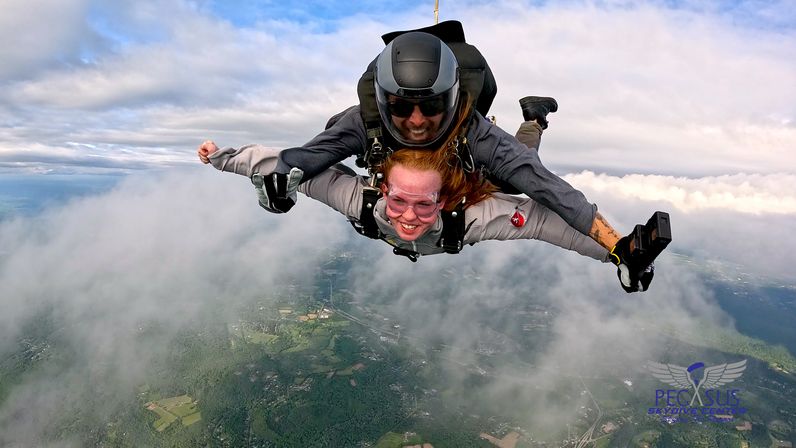 Skydiving Over The Poconos Mountains image 26