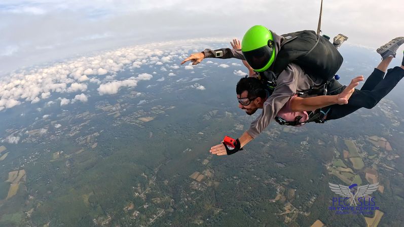 Skydiving Over The Poconos Mountains image 17