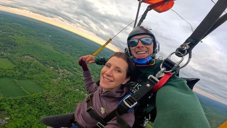 Skydiving Over The Poconos Mountains image 18