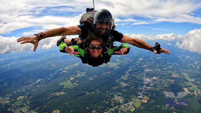 Skydiving Over The Poconos Mountains image 15