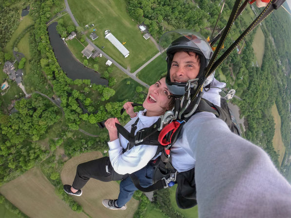 Skydiving Over The Poconos Mountains image 8