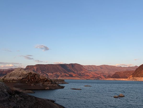 Sunset Kayak Paddle on Lake Mead: Dinner, Campfire & S'mores image 8