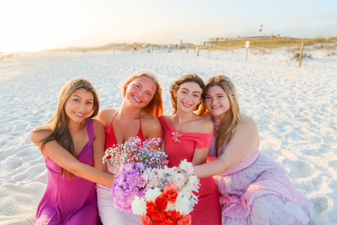 Sunset Beach Bachelorette Photo Shoot image 4