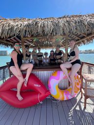 BYOB Floating Tiki Boat Party in St Pete with Expert Crew, Scenic Views, Shot-Ski, and More! image 14