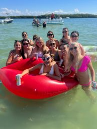 BYOB Floating Tiki Boat Party in St Pete with Expert Crew, Scenic Views, Shot-Ski, and More! image 29