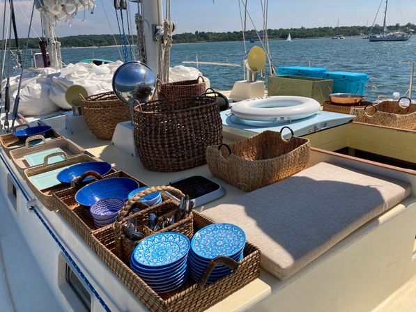 A Fully-Crewed Three-Hour Sail and Swim Charter aboard the Magificent Schooner Luna image 7