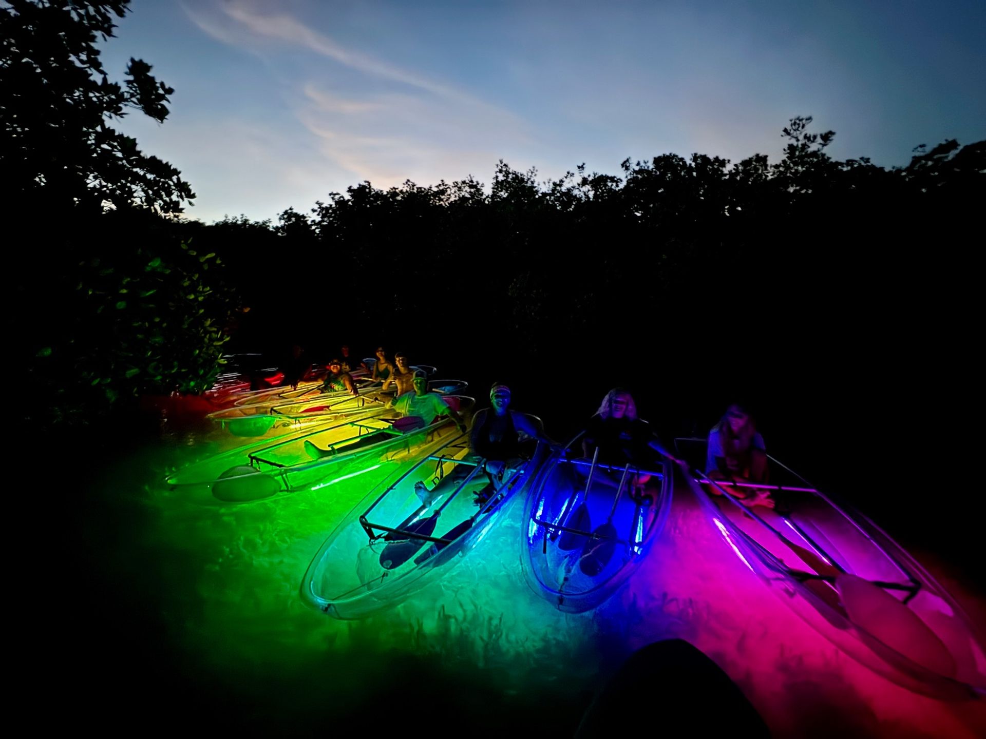 Luminous Lagoon, A Guided Night Kayak Adventure image 1