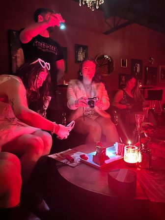 Savannah Sins and Sweets Soiree: Dessert + Bubbly Tour with Burlesque or Male Revue Show image 42