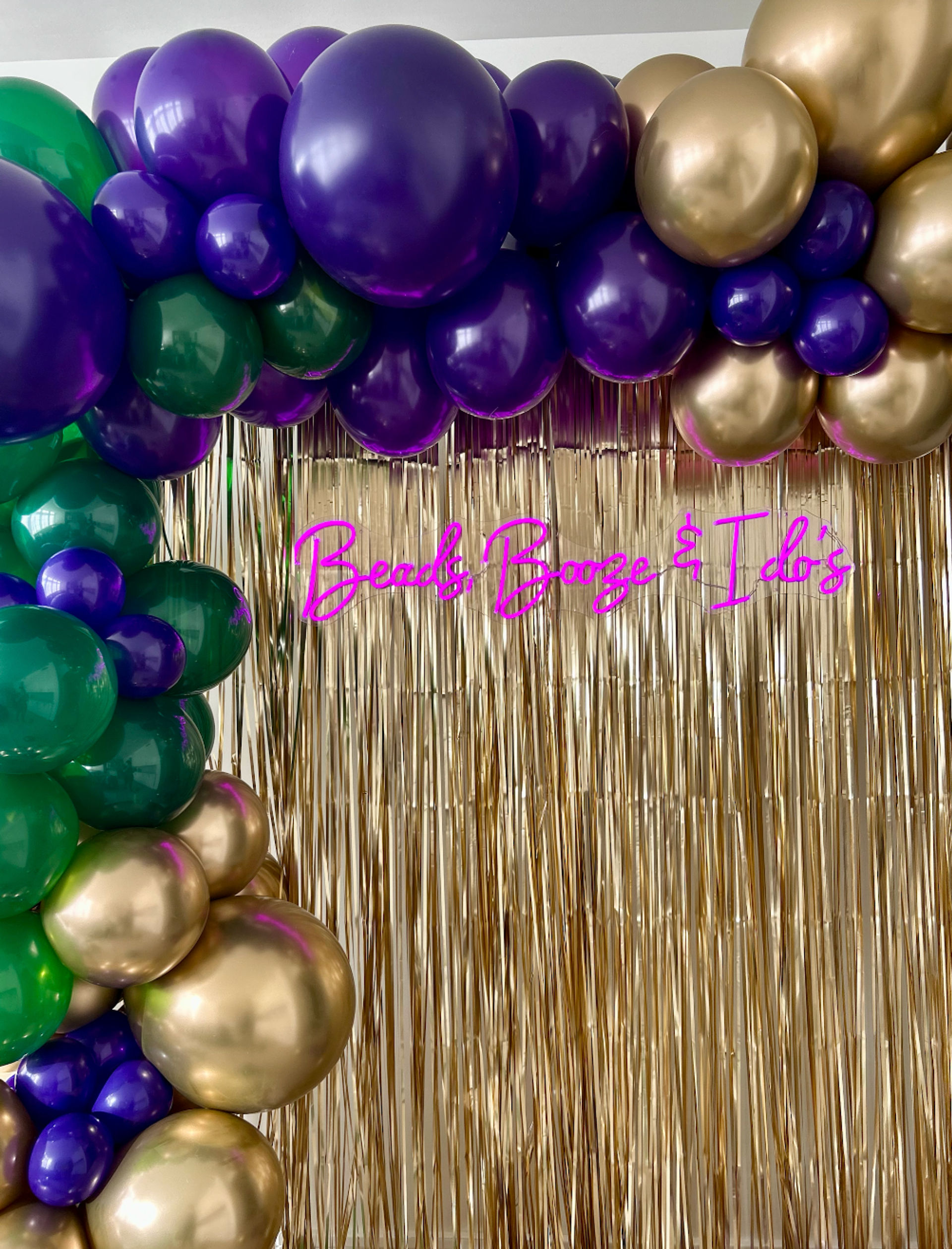 Beads Booze & I do's neon decor package image 1