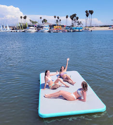 Iconic Pink BYOB Carousel Boat Experience with Upper Terrace, Carousel Horse Prop, and more image 9