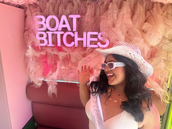 Famous 13-passenger "Baeflower" with Pink Cabin, Inflatable Slide, & Photo Opps image 21