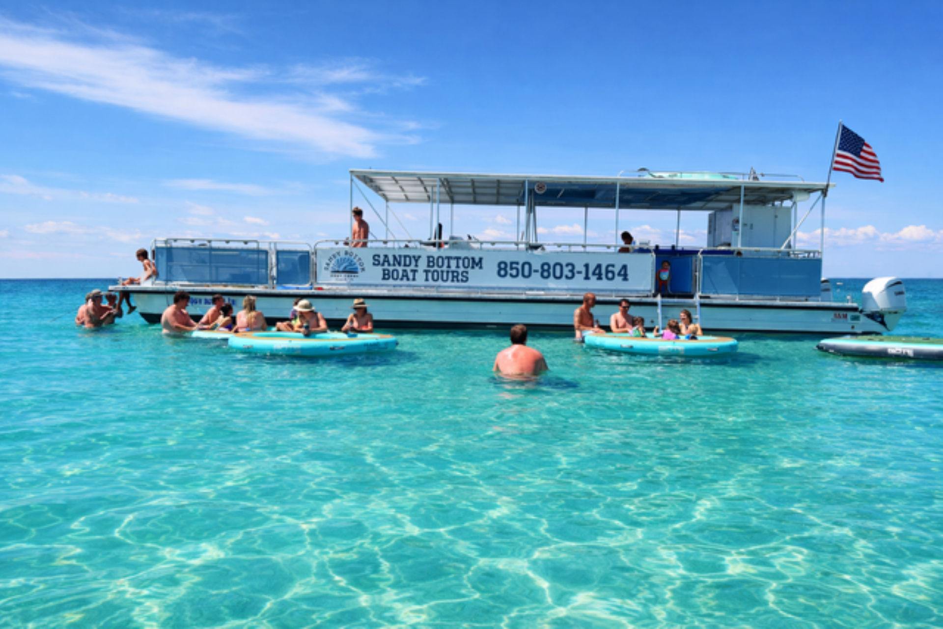 Crab Island Tour: Spacious Party Boat for Up to 49 Guests image 1