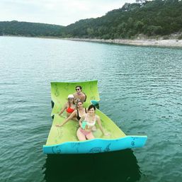 Off-Season Reduced Prices!! Lake Travis Private Pontoon Party at Devils Cove: BYOB Charter with Captain, Party Pad & Sound System image 10
