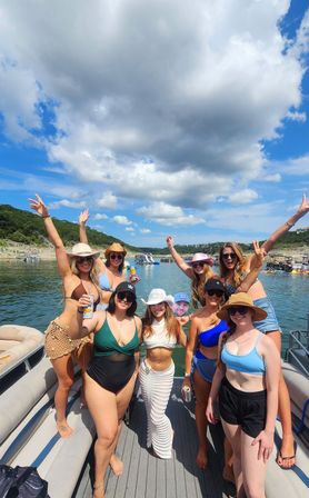 Off-Season Reduced Prices!! Lake Travis Private Pontoon Party at Devils Cove: BYOB Charter with Captain, Party Pad & Sound System image 32
