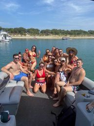 Off-Season Reduced Prices!! Lake Travis Private Pontoon Party at Devils Cove: BYOB Charter with Captain, Party Pad & Sound System image 8
