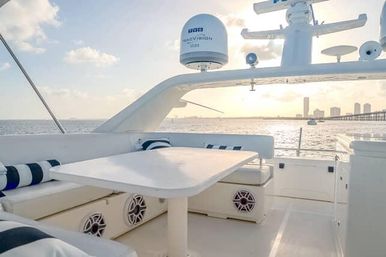 Private VIP Yacht Experience Aboard the 70FT Ferretti with Miami Skyline Views image 9