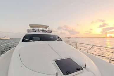 Private VIP Yacht Experience Aboard the 70FT Ferretti with Miami Skyline Views image 6