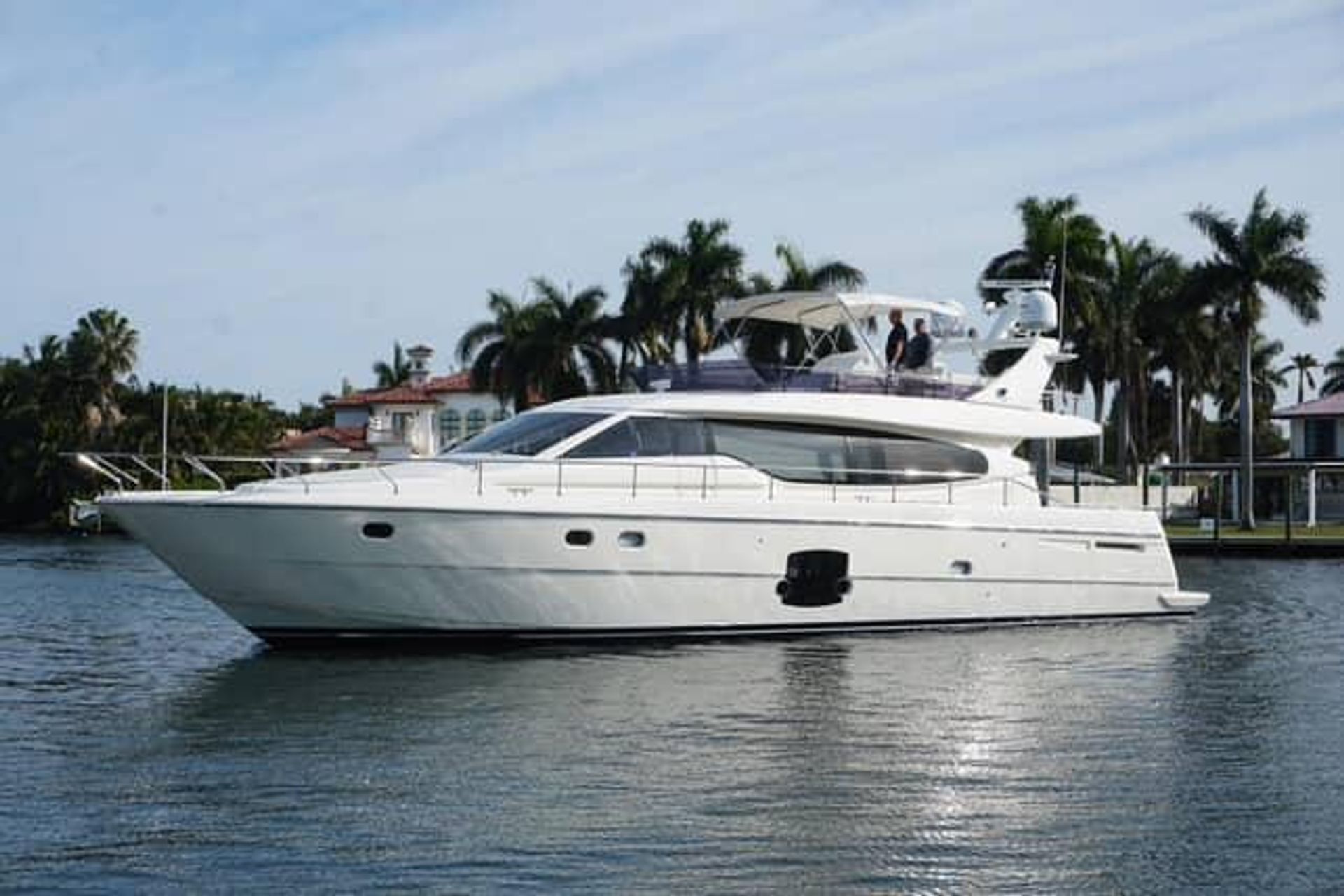 Private Yacht Rental Miami — 70ft Ferretti with Skyline Views image 2