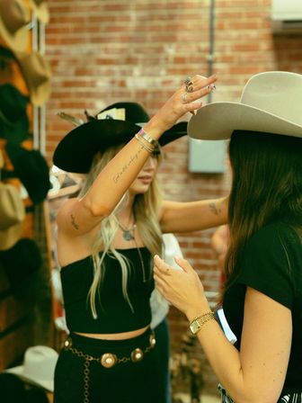 Tack and Tulle: Custom Western Hat Bar Experience in Charlotte image 4