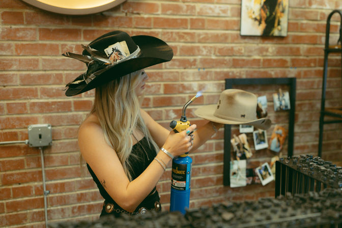 Tack and Tulle: Custom Western Hat Bar Experience in Charlotte image 27