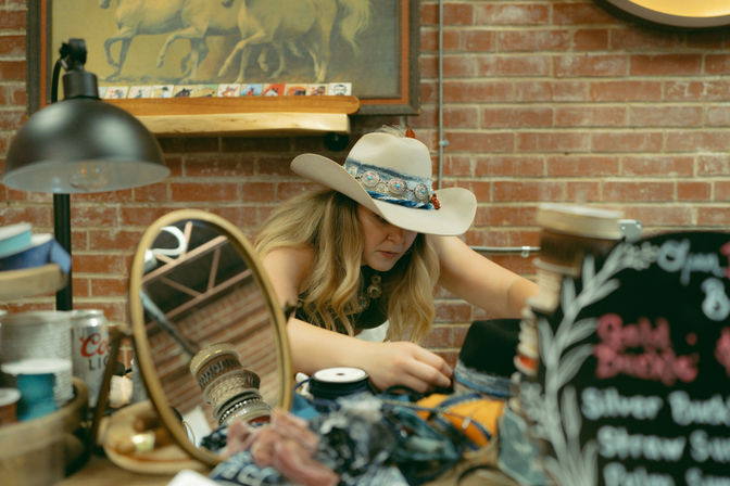 Tack and Tulle: Custom Western Hat Bar Experience in Charlotte image 25