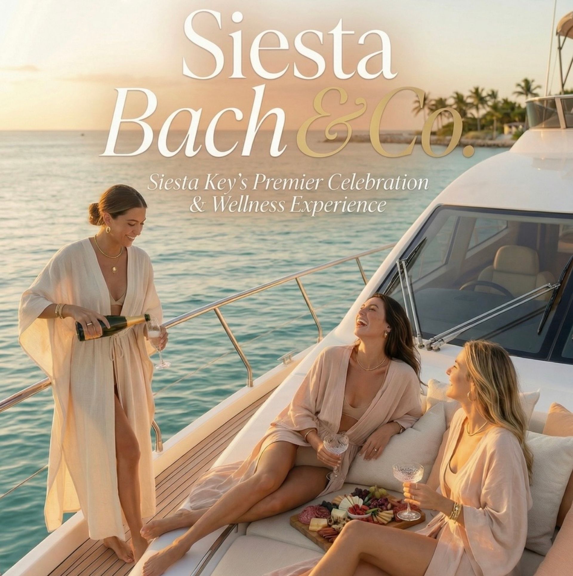 Bachelorette Party Decor Setup in Sarasota and Siesta Key image 1