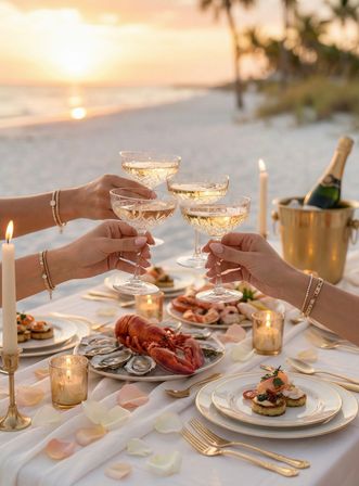 Bachelorette party décor and planning in Siesta Key and Sarasota, specializing in custom themes and full setups. image 5